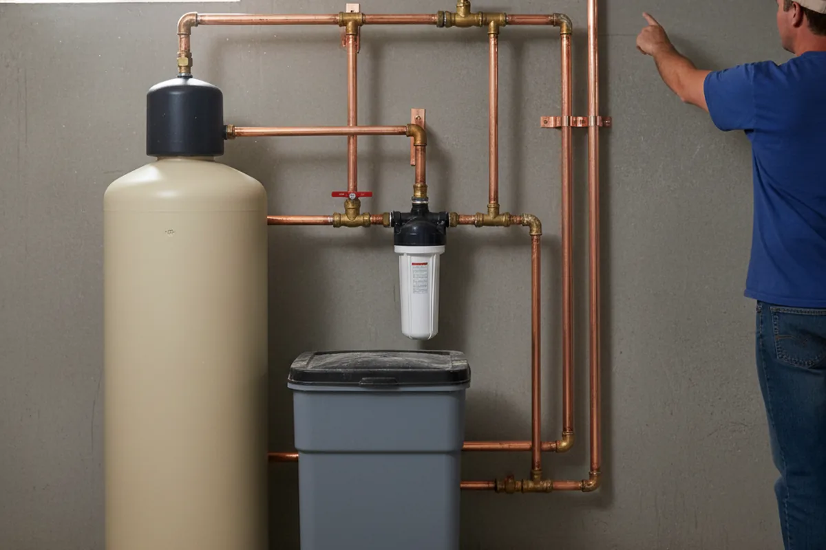 Whole-house water treatment system installed in Magnolia